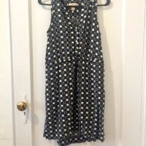 Loft Tank Tie Waist Dress